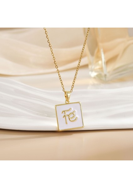 Yeni Özel Titanyum Çelik Köprücük Kemiği Zinciri Geometrik Tasarım Kolye Kadın Kolye Işık Lüks Niş Yüksek Kaliteli Aksesuarlar (Yurt Dışından)