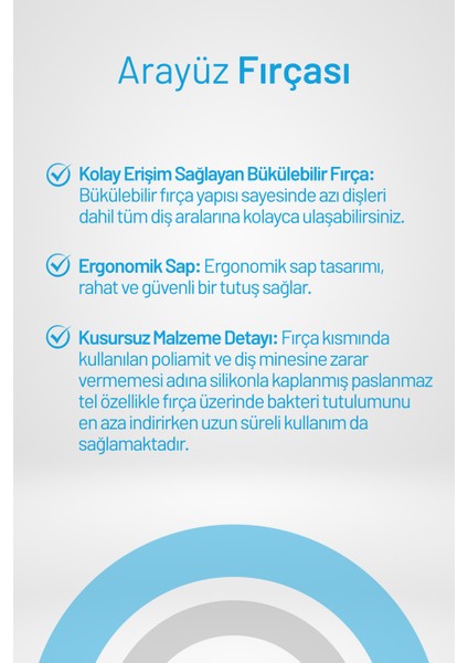 Arayüz Fırça Seti Yesil 25'li modelleri