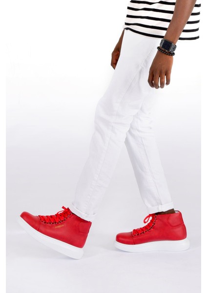 CH258 - CBT Roma Erkek Bot KIRMIZI modelleri