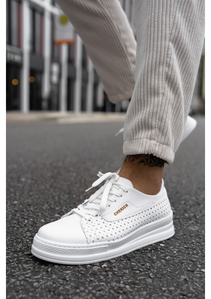 CH043 - CBT Cowien Erkek Ayakkabi BEYAZ indirimleri