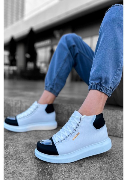 CH267 - Gbt Roma Mirror Erkek Bot Beyaz/sıyah modelleri