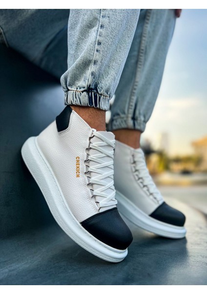 CH258 - GBT Roma Colourful Erkek Bot BEYAZ/SIYAH fiyatları