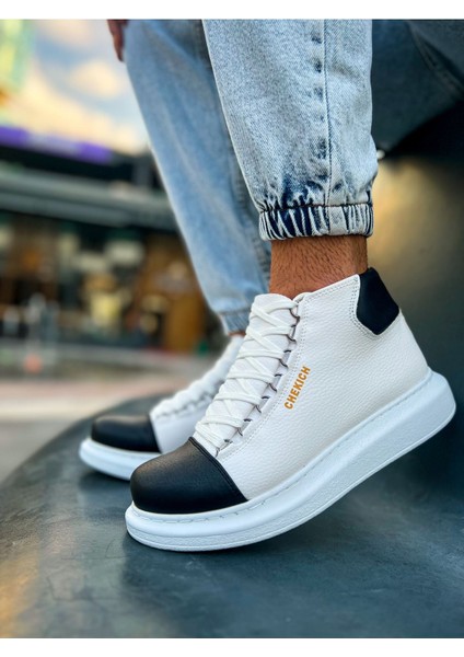 CH258 - GBT Roma Colourful Erkek Bot BEYAZ/SIYAH modelleri