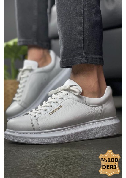 CH257 - DBT Estrella Deri Erkek Ayakkabı BEYAZ fiyatları