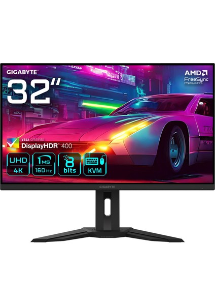 Gıgabyte M32UP 31.5" 1ms 160Hz 4K Adaptive-Sync HDR400 Ss IPS Gaming Monitör
