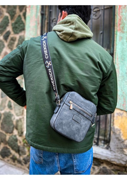 CH102 - Stealht Kare Erkek Çanta ANTRASIT modelleri