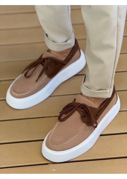 CH2602 - Triko Erkek Ayakkabı TABA