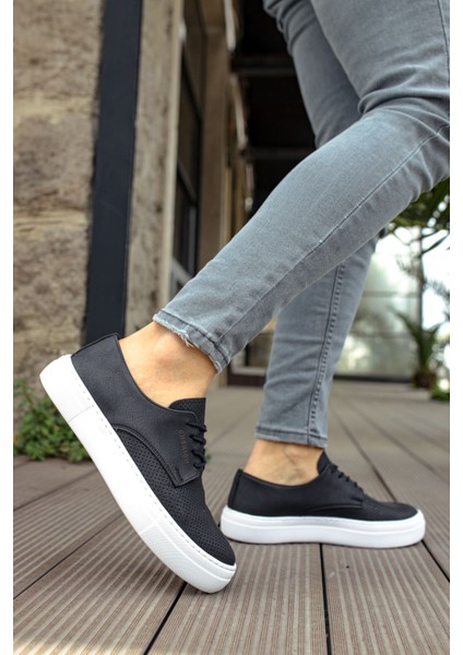 CH061 - CBT Rex Erkek Ayakkabı SIYAH fırsatları