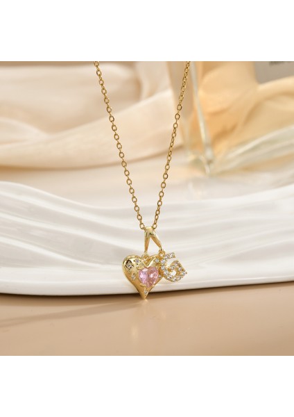 Yeni Avrupa ve Amerika Birleşik Devletleri Noel Serisi Kolye Kadın Basit Yeni Iş Tatil Elemanları Mikro-Kabuklu Yağ Damlası Kolye (Yurt Dışından)