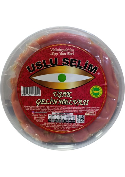 Uşak Gelin Helvası 1 Kg Uşak Yöresi