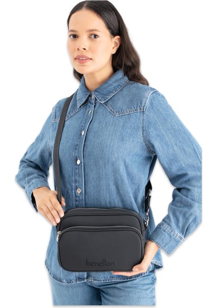 United Colors Of Benetton BNT_1653 17X22X7,5 Omuz Siyah Kadın Çanta fiyatları