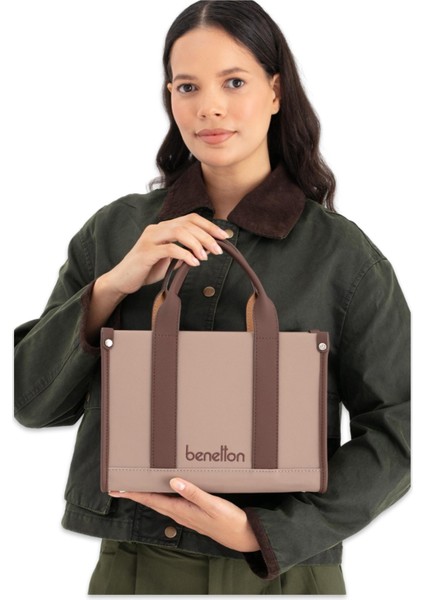 United Colors Of Benetton BNT_1670 19X27X10 Omuz Vizon Kadın Çanta fiyatları