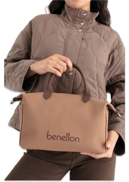 United Colors Of Benetton BNT_1678 22X25X12 Kol Sı Taba Kadın Çanta
