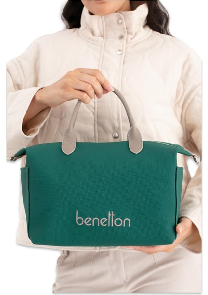 United Colors Of Benetton BNT_1678 22X25X12 Kol Sı Yeşil Kadın Çanta