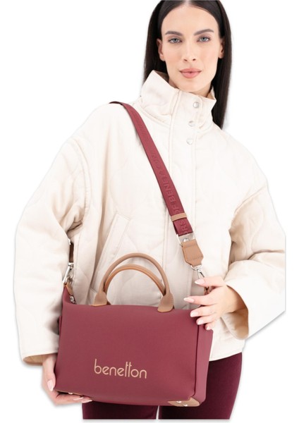 United Colors Of Benetton BNT_1678 22X25X12 Kol Sı Bordo Kadın Çanta fiyatları