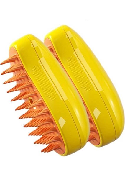 Buharlı Kedi Fırçası-3 In1 Kedi-Steamy Fırça, Kendi Kendini Temizleme Buhar Kedi Fırtı, Masaj Için Kedi M-Steamer Fırça, Kedi Saç Fırçası B (Yurt Dışından)