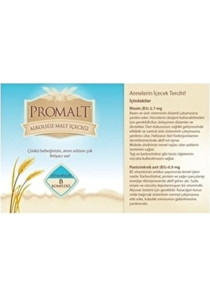 Alkolsüz Malt İçecek Anne Sütünü Arttırıcı Etki 6'lı 330 ml Kutular fırsatları