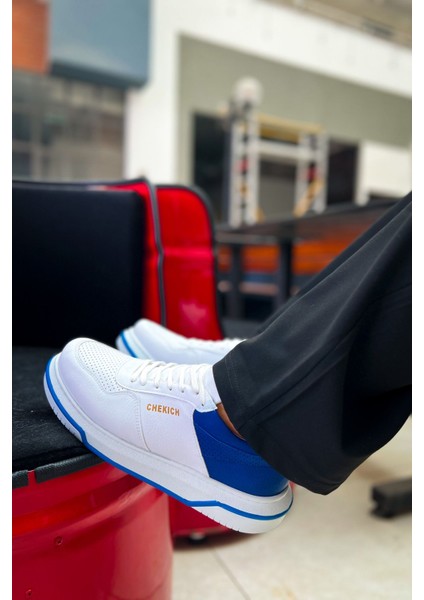 CH075 - Cbt Signature Erkek Ayakkabı Beyaz / Sax Mavı fiyatları