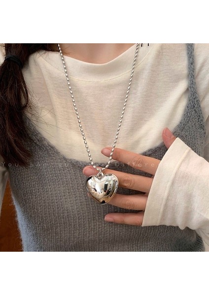 Yeni Kolye Kadın Niş Aksesuarları Baharatlı Kız Tatlı Serin Zinciri Kazak Kazak Zinciri Yüz Üst Düzey Süslemeler Duygusu ile (Yurt Dışından)