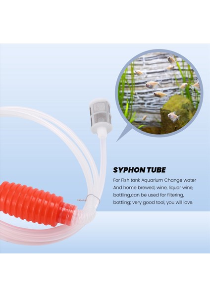 Su, Benzin, Ev Yapımı Şarap, Bira Hortumu Için 2 Metrelik Sifon Borusu (Yurt Dışından) modelleri