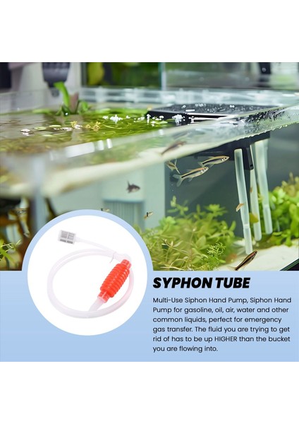 Su, Benzin, Ev Yapımı Şarap, Bira Hortumu Için 2 Metrelik Sifon Borusu (Yurt Dışından) fırsatları