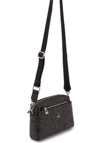 United Colors Of Benetton BNT_1642 17X24X7 Çapraz Siyah Kadın Çanta