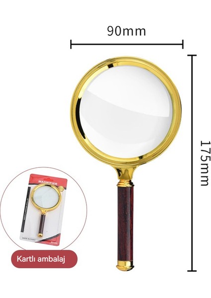 Yeni Basit El Yüksek Güçlü Büyüteç (Yurt Dışından) fiyatları