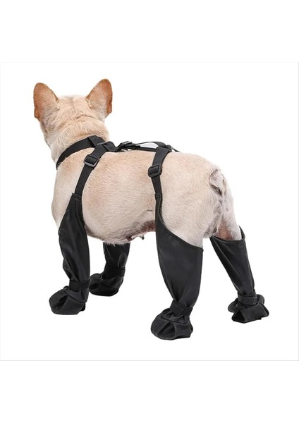 Köpek Ayakkabıları Su Geçirmez Kirli Köpek Koruyucuları Sırıştırıcılarla Kış Karısı Için Slip Donan Düğüm Yağmur Penotları, S (Yurt Dışından) fiyatları