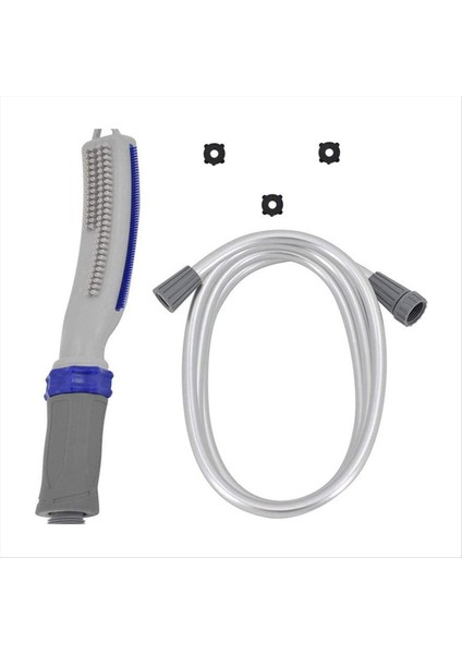 Köpek Duş Başlığı, Evcil Hayvan Duş Eki, Evcil Hayvan Banyosu Spraye, Iç Mekan Açık Köpek Yıkama Püskürtücü 8 Ayak Flex Hortumu Içerir (Yurt Dışından)