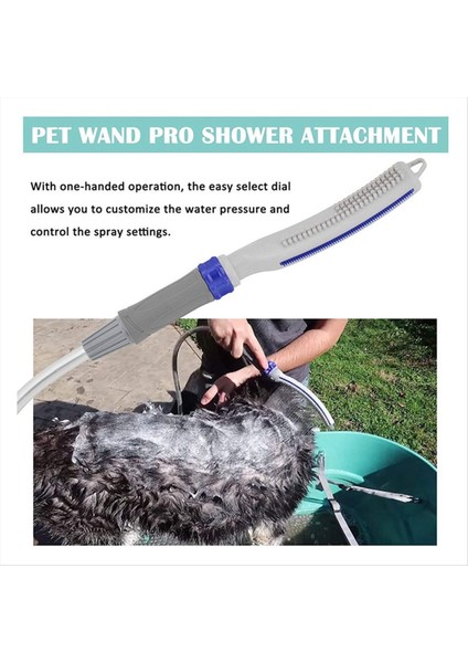 Köpek Duş Başlığı, Evcil Hayvan Duş Eki, Evcil Hayvan Banyosu Spraye, Iç Mekan Açık Köpek Yıkama Püskürtücü 8 Ayak Flex Hortumu Içerir (Yurt Dışından) modelleri