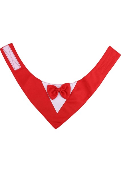 Köpek Smokin, Papyon ile Resmi Köpek Düğün Yaka, Köpek Doğum Günü Kostümü Evcil Hayvan Partisi, Köpek Sevgililer Kıyafeti Cosplay, S Kırmızı (Yurt Dışından) modelleri