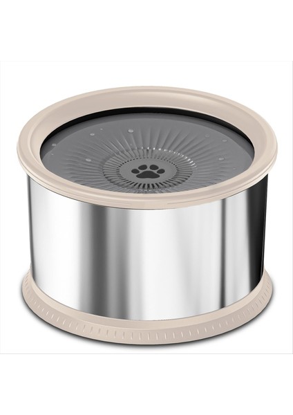 6.5l Köpek Su Kasesi 1.6 Galon Süper Büyük Kapasite Dökülme Köpek Su Kasesi, Paslanmaz Çelik Dökme Kanıtı Su Besleyici (C) (Yurt Dışından)