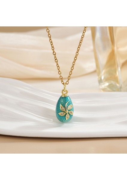 Yeni Özel Titanyum Çelik Zinciri Geometrik Tasarım Kolye Kadın Kolye Işık Lüks Niş Yüksek Kaliteli Aksesuarlar (Yurt Dışından)