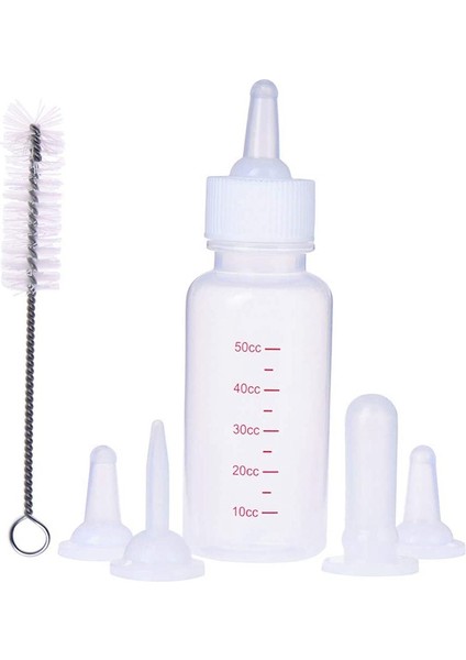 Pet Hemşirelik Şişesi Kitleri Yeni Doğan Yavru Kedi, Yavru, Tavşanlar, Küçük Hayvanlar Için Yedek Meme Kedi Besleme Şişesi (Yurt Dışından)