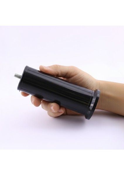 4 Adet Mobilya Baza Tv Ünitesi Yükseltme Ayağı Robot Süpürge Uyumlu 15 cm Siyah Plastik fırsatları