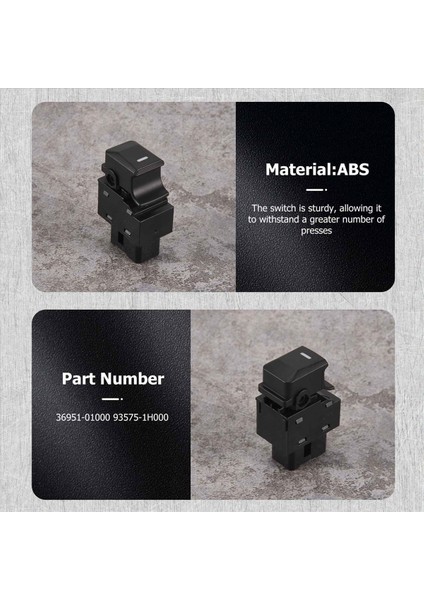 Kia Sportage Kapı 11-15 Için Araç Camı Düğmesi Cam Kaldırma Anahtarları (Yurt Dışından) fiyatları