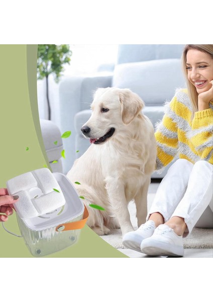 Kedi Su Çeşmesi Filtresi 6 Pcs Aktif Karbon Çeşme Filtresi, Pet Çeşme Filtresi Yedek Yedek Üçlü Filtrasyon Sistemi (Yurt Dışından) indirimleri