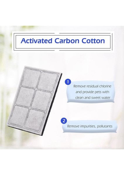 12 Pcs Su Çeşmesi Filtreleri Drinkwell Platinum Pets Cat Dogs Water Içme Çeşme Dispenser (Yurt Dışından) fiyatları