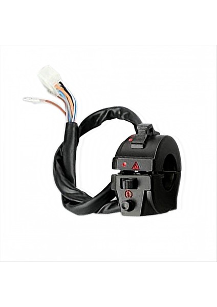 Honda Için Sağ Motosiklet Gidon Anahtarı Marş Anahtarı Grubu (Yurt Dışından)