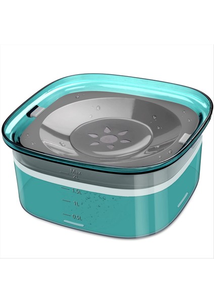 70 Oz Köpek Su Kasesi 2l Dökülme Köpek Kasesi Büyük Kapasite Dökülme Geçirmez Yavaş Su Besleyici, Sıçrama Köpek Kasesi Evcil Hayvan Yeşili (Yurt Dışından) fiyatları