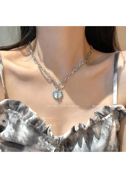 Yeni Retro Bohem Kolye Hong Kong Tadı Seramik Kolye Kolye Kadın Yeni Etnik Kolye Uzun Bölüm (Yurt Dışından)