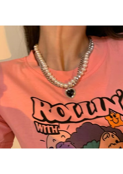 Yeni Ekleme Japonya ve Güney Kore Kolye Tasarım Duygusu Gelişmiş Hafif Lüks Niş Köprücük Kemiği Zinciri, Kadın Kolye (Yurt Dışından)