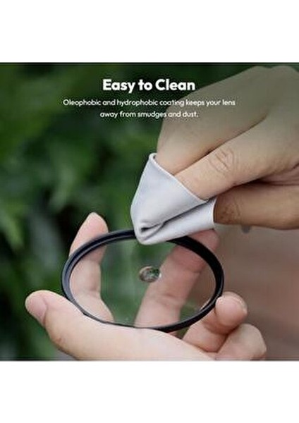 UV Filtre 82 mm Ultra İnce Alüminyum Çerçeve ile Vinyetleme Azaltma Özelliği