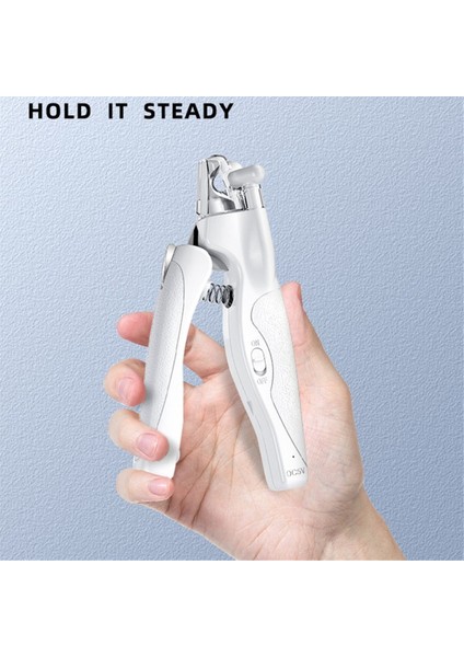 LED Hafif Kedi ve Köpek Tırnak Clipper, Emniyet Kilidi ile Profesyonel Evcil Hayvan Pençe Düzenleyicisi, Evcil Hayvan Bakımı Tımar Araç Kiti (Yurt Dışından) indirimleri