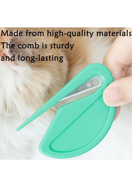 Kediler Için Düğüm Tarağı, Pet Düğüm Tarak Demetleme Köpek Pet Esteri Sepolama Aracı Kedi Köpek Tımar Yeşil (Yurt Dışından) modelleri