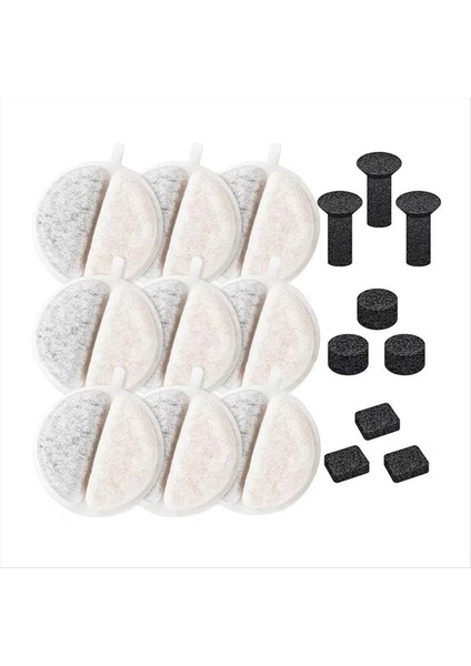 2.5l Kedi Su Çeşmesi, Verimli Pet Su Çeşmesi Filtreleri, Çoklu Modellerle Uyumlu (Yurt Dışından)