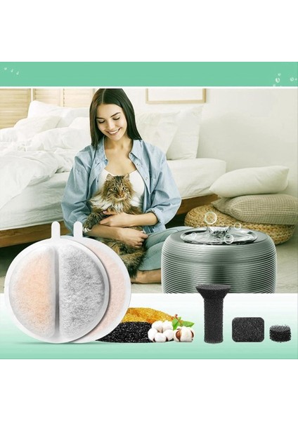 2.5l Kedi Su Çeşmesi, Verimli Pet Su Çeşmesi Filtreleri, Çoklu Modellerle Uyumlu (Yurt Dışından) modelleri