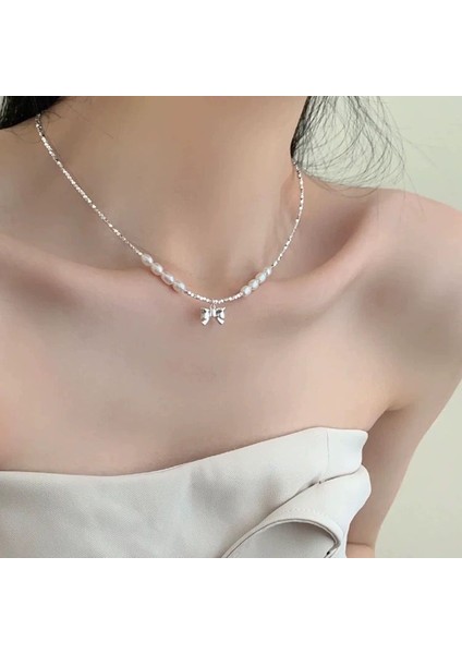 Yeni Perçin Metal Deri Yaka Crockpunk Aşk Kız Kültür Niş Kolye (Yurt Dışından)