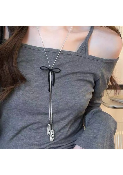 Yeni Kolye Niş Tasarım Birinci Sınıf Mizaç Duygusu Basit Köprücük Kemiği Zinciri Çok Yönlü Basit Hafif Lüks Kolye (Yurt Dışından)