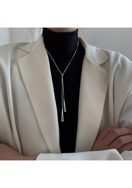 Yeni Perçin Metal Deri Yaka Crockpunk Aşk Kız Kültür Niş Kolye (Yurt Dışından)